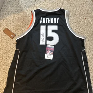 SYRACUSE ORANGE- CARMELO ANTHONY SIGNED AUTOGRAPH AUTHENTIC JERSEY JSA COA HOF