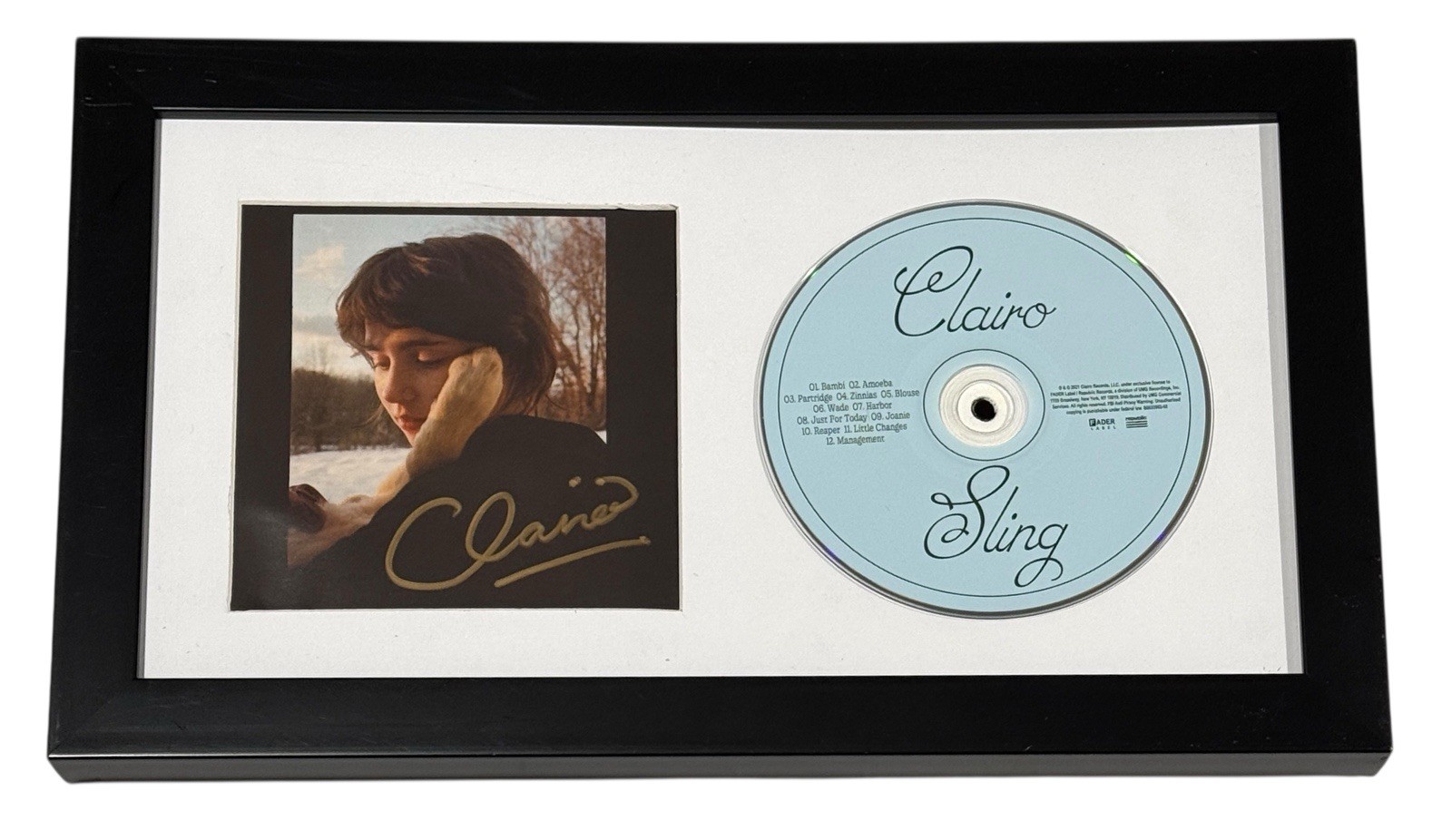 Clairo Signed Autograph Sling CD Framed Display Charm Immunity Singer ...