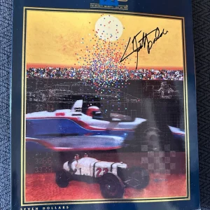 1993 Indy 500 Program Signed By Winner Emerson Fittipaldi Auto Indianapolis