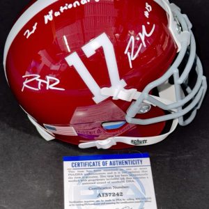 Ronnie Harrison Signed Autographed Alabama Crimson Tide Mini Helmet Psa/Dna