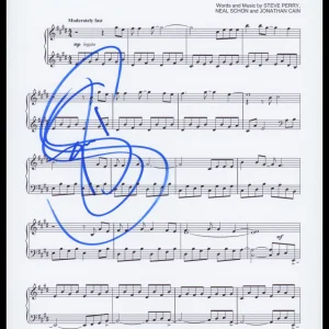 Arnel Pineda "Journey" AUTOGRAPH Signed 'Don't Stop Believin' Sheet Music ACOA