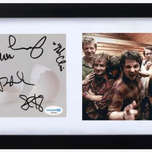 Wilco Signed Autograph A Ghost Is Born CD Cover Framed Jeff Tweedy Band x5 ACOA