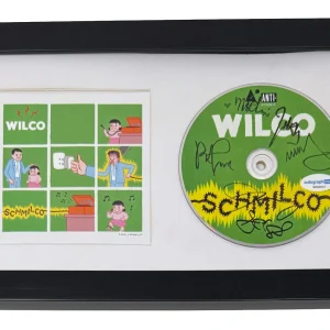 Wilco Full Band Signed Autograph Schmilco Framed CD Display Jeff Tweedy x6 ACOA