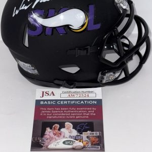 Will Reichard Signed Autographed Minnesota Vikings Custom Mini Helmet Skol JSA