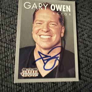 Gary Owen Signed Trading Card Autographed Panini Americana Comedian