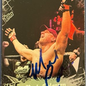Mark Coleman Signed Autographed 2010 Topps UFC Base Card Beckett Coa