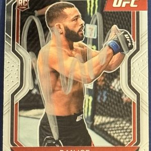 Dan Ige Signed 2021 Panini Prizm UFC Rookie Card BAS Beckett COA