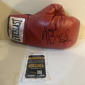 IRISH MICKY WARD SIGNED AUTOGRAPH EVERLAST BOXING GLOVE JSA COA THE FIGHTER