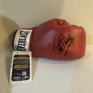 FELIX TITO TRINIDAD SIGNED AUTOGRAPH EVERLAST BOXING GLOVE JSA COA HOF BOXER