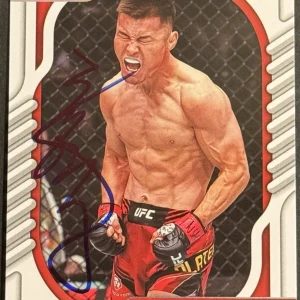 Heili Alateng Signed 2023 Chronicles Absolute UFC Base Card BAS Beckett COA