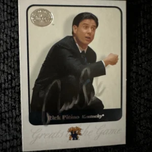 Rick Pitino Signed Trading Card Kentucky Wildcats Greats Of The Game St John's
