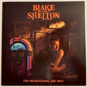 Blake Shelton SIGNED AUTOGRAPHED LP For Recreational Use Only Vinyl JSA COA