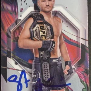 Stipe Miocic Signed 2024 Topps Finest Base UFC Card BAS Beckett COA