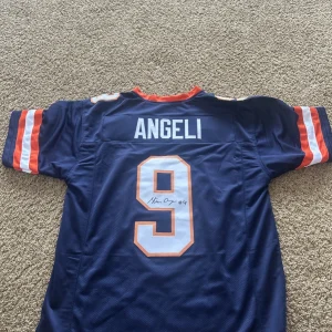 SYRACUSE ORANGE- STEVE ANGELI SIGNED AUTOGRAPH JERSEY COA FOOTBALL CUSE