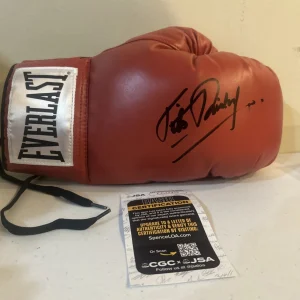 FELIX TITO TRINIDAD SIGNED AUTOGRAPH EVERLAST BOXING GLOVE JSA COA HOF BOXER