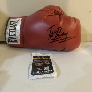 FELIX TITO TRINIDAD SIGNED AUTOGRAPH EVERLAST BOXING GLOVE JSA COA HOF BOXER