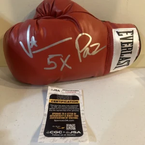 VINNY PAZ SIGNED AUTOGRAPH BOXING GLOVE JSA COA HOF BOXER CHAMPION