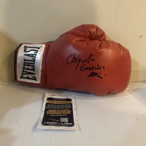 HUMBERTO CHIQUITA GONZALEZ SIGNED AUTOGRAPH EVERLAST BOXING GLOVE JSA COA HOF