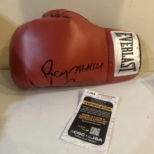 RAY MERCER SIGNED AUTOGRAPH BOXING GLOVE JSA COA OLYMPIC BOXER CHAMP 88 GOLD