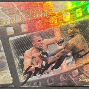Shogun Rua Signed 2024 Topps Gold Label Focal Point UFC Base Card Beckett COA