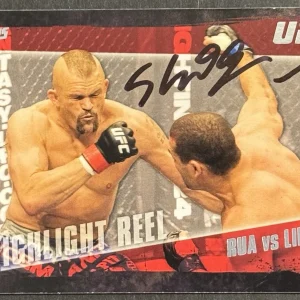 Mauricio Shogun Rua Signed 2010 Topps UFC Base Card Beckett COA