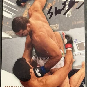 Mauricio Shogun Rua Signed 2010 Topps UFC Base Card Beckett COA