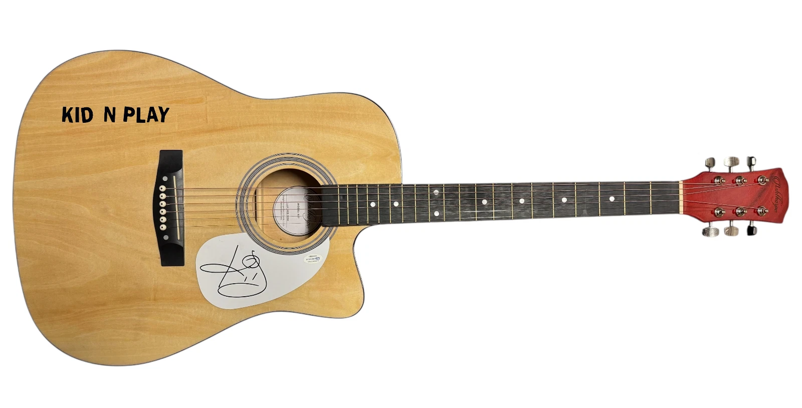 Kid 'n Play Christopher Reid Signed Autograph Acoustic Guitar Hip Hop ...