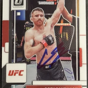 Cory Sandhagen Signed 2023 Donruss Optic Base UFC Card BAS Beckett On Card