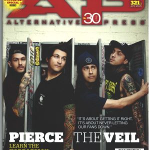 Pierce The Veil band New & Unread Alternative Press Magazine 321.1 Apr 2015