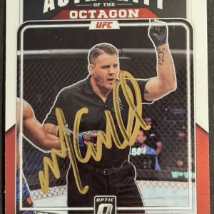Marc Goddard Signed 2023 Donruss Optic Authority Of The Octagon UFC Card Beckett