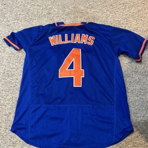 JETT WILLIAMS SIZE 44 XL BASEBALL JERSEY NEW YORK METS #4 NEVER WORN