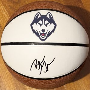 Barbara Turner Signed Autographed UConn Huskies Logo Basketball JSA COA