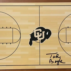 Tad Boyle Signed Autographed Colorado Buffaloes Coaches Clipboard PSA/DNA Coa