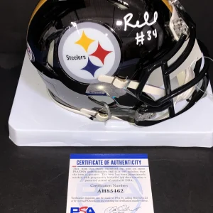 Terrell Edmunds Signed Auto Pittsburgh Steelers Chrome Mini Helmet Psa/Dna