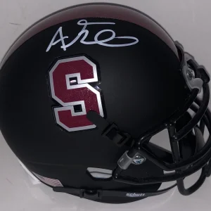 Austin Jones Signed Autographed Stanford Cardinal Mini Helmet Champs Coa