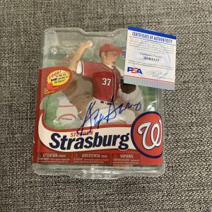Stephen Strasburg Signed Auto Limited Edition Mcfarlane Figurine Psa/Dna Nats