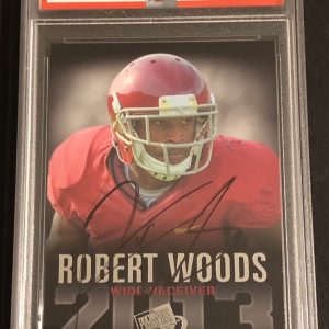 Robert Woods Signed Autographed USC Trojans Rookie Card Psa/Dna