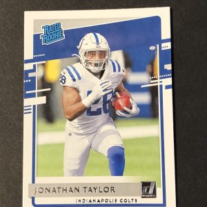 Jonathan Taylor 2020 Donruss Rated Rookie!! Colts🔥🔥🔥