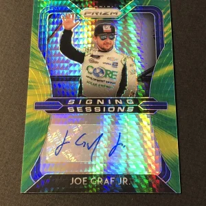 2020 Panini Prizm Joe Graf Jr Signing Sessions Auto SP Green & yellow Hyper 2/15