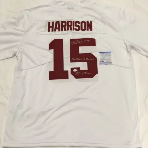 Ronnie Harrison Signed Autographed Alabama Crimson Tide Jersey Psa/Dna