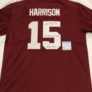 Ronnie Harrison Signed Autographed Alabama Crimson Tide Jersey Psa/Dna