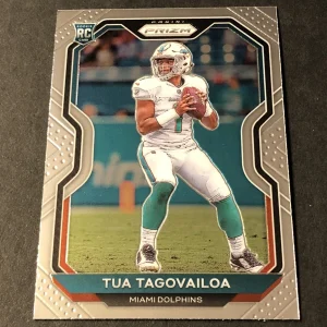 2020 Panini Prizm Tua Tagovailoa RC Base Rookie #339 Dolphins