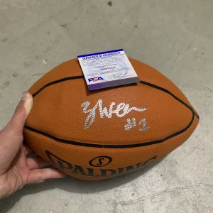 Ziaire Williams Signed Nba Replica Game Basketball Psa/Dna Coa Memphis Grizzles