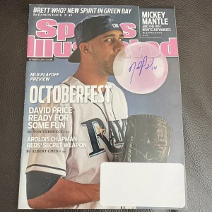 David Price Signed Sports Illustrated Magazine