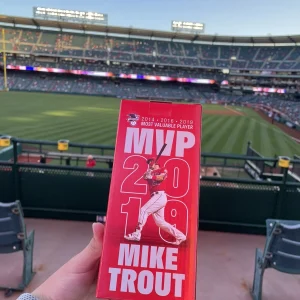 Mike Trout 3x Mvp (1) Bobblehead 4/2/21 Giveaway BRAND NEW IN HAND ~ 5 Available