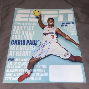 Chris Paul Signed Autographed ESPN Full Magazine Cover Los Angeles Clippers