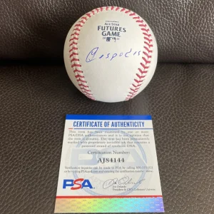 Yoelqui Céspedes Signed Official 2021 All Star Futures Game Baseball Psa/Dna Coa