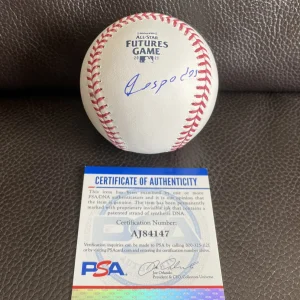 Yoelqui Céspedes Signed Official 2021 All Star Futures Game Baseball Psa/Dna Coa