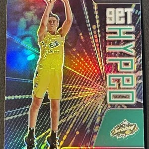 2021 WNBA Prizm Breanna Stewart GET HYPED GREEN PRIZM SSP No. 1