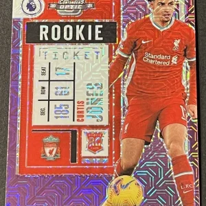 CURTIS JONES - 2020-21 Chronicles Contenders Optic Rookie Ticket PURPLE MOJO #4